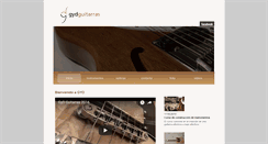 Desktop Screenshot of gydguitarras.com